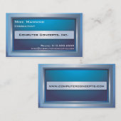 コンピュータモニターの名刺 名刺 (正面/裏面)