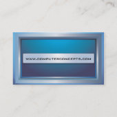 コンピュータモニターの名刺 名刺 (裏面)