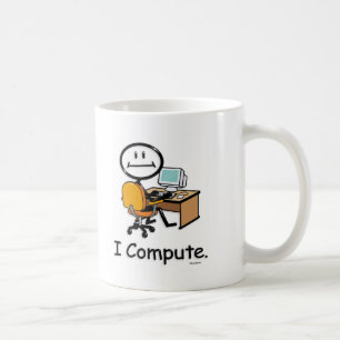 コンピュータユーザー コーヒーマグカップ