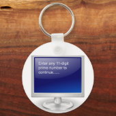 コンピュータユーモア キーホルダー (正面)