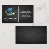 コンピュータワイヤ | 電子機器 名刺 (正面/裏面)