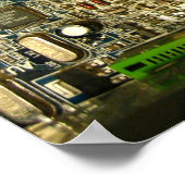 コンピューターのメインボード ポスター (角)