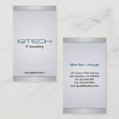 コンピューターの名刺 名刺 (正面/裏面)