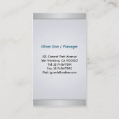 コンピューターの名刺 名刺 (裏面)