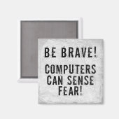 コンピューターの恐怖 マグネット (正面/裏面)