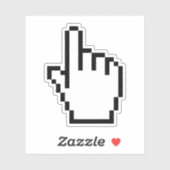 コンピューターの手ポインター / マウスカーソル シール (シート)