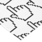 コンピューターの手ポインター / マウスカーソル テーブルクロス (アングル)