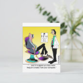 コンピューターの故障を増やす ポストカード (スタンド正面)