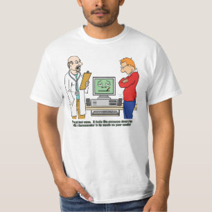 コンピューターの病気 Tシャツ
