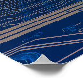 コンピューターウイルス ポスター (角)