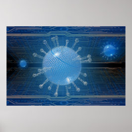 コンピューターウイルス ポスター