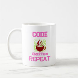 コンピューターエンジニアプログラマーcoding tech pink コーヒーマグカップ