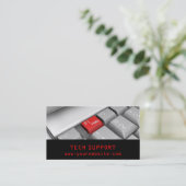 コンピューターキーボードの名刺 名刺 (スタンド正面)