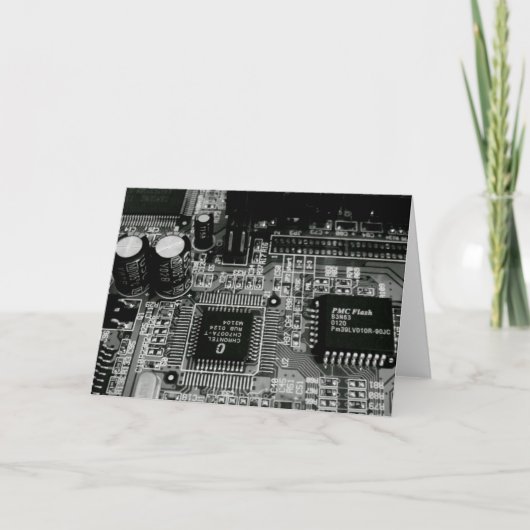 コンピューターグリーティングカード カード (正面)