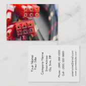 コンピューターケーブルコネクタ 名刺 (正面/裏面)