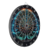 コンピューターサイバー脳暗示板 ダーツボード (正面左)