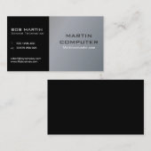 コンピューターサービスの修復自分の簡単を作成 名刺 (正面/裏面)