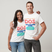 コンピューターディスクオペレーティングシステム(DOS) Tシャツ (ユニセックス)