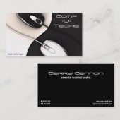 コンピューターネズミ名刺 名刺 (正面/裏面)