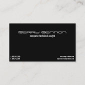 コンピューターネズミ名刺 名刺 (裏面)