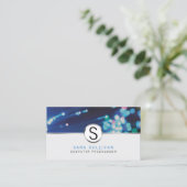 コンピュータープログラマITスキルファイバーオプティカル 名刺 (スタンド正面)