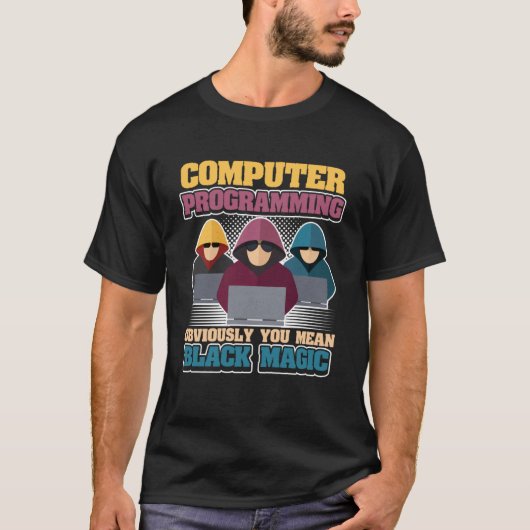 コンピュータープログラミング Tシャツ (正面)