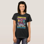 コンピュータープログラミング Tシャツ (正面フル)