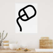 コンピューターマウス ポスター (キッチン)