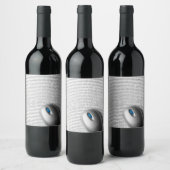 コンピューターマウス ワインラベル (ボトル)