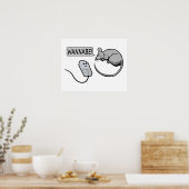 コンピューターマウスWannabe ポスター (キッチン)