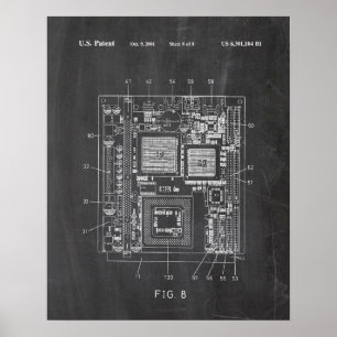 コンピューターマザーボード特許 ポスター