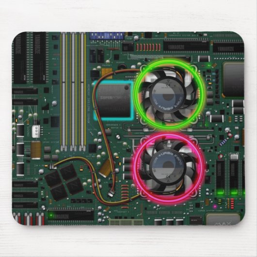 コンピューターマザーボード マウスパッド (正面)