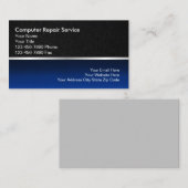 コンピューター修復サービスプロフェッショナル 名刺 (正面/裏面)