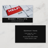 コンピューター修復 名刺 (正面/裏面)