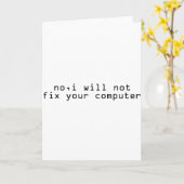 コンピューター修正 カード (黄色い花)