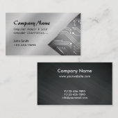 コンピューター修理の販売済み回路基板名刺 名刺 (正面/裏面)