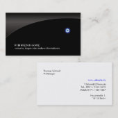 コンピューター修理工テクニカーヴィスティンカルト 名刺 (正面/裏面)