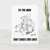 **コンピューター修理担当者の誕生日おめでとう** カード (正面)