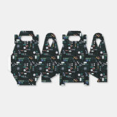 コンピューター基板パターン フェイバーボックス (折り畳みなし)