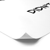 コンピューター操作者の電子メールによる砂糖の要求 ポスター (角)