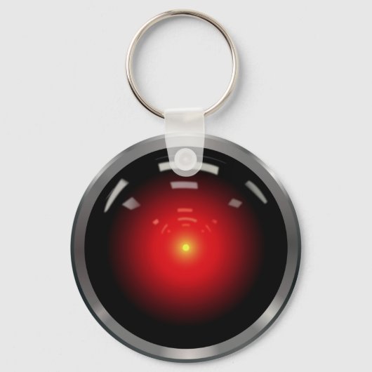 コンピューター眼人工知能 キーホルダー (正面)