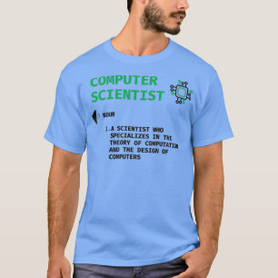 コンピューター科学者定義おもしろいギフト Tシャツ