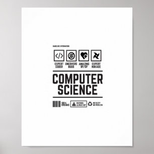 コンピューター科学 ポスター