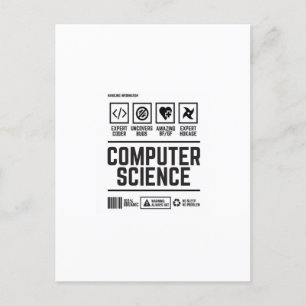コンピューター科学 ポストカード