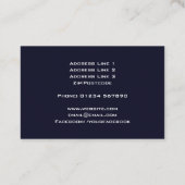 コンピューター電子グラフィックス名刺 名刺 (裏面)