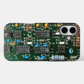 コンピューター電子部品プリント基板イメージ Case-Mate iPhoneケース (裏面 (横))