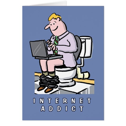 コンピューター、インターネット、ソーシャルメディア中毒 (正面)