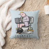 コンピューター、インターネット、ソーシャルメディア中毒 クッション (ブランケット)