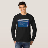 コンピューター コーディング Tシャツ (正面フル)