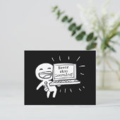 コンピューター・スチューデンストップト・ネ学バーズ ポストカード (スタンド正面)